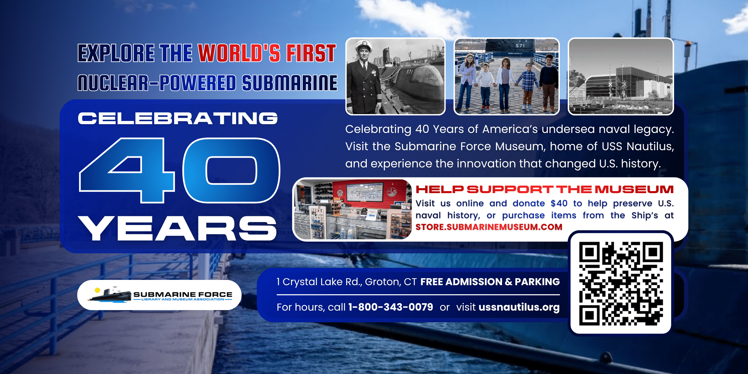 USS Nautilus Celebrates 40 Years